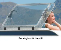 Heki 2 Dachhaube Ersatzglas ohne Anbauteile