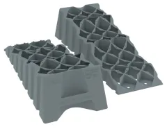 Hochleistungs-Stufenkeilsystem Fiamma, grau mit Tasche, 5t pro Achse