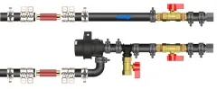 Hydronic Kit für Aqua-Hot Wave40 Diesel und 220V