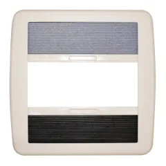 Innenrahmen komplett mit Rollos - grau für Mini Heki Plus