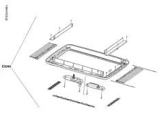 Innenrahmen kplMidi-Heki