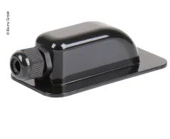 Kabeldurchführung schwarz, einfach, PG19,5