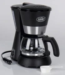 Kaffeemaschine 12V 170W, schwarz 650ml, 4-6 Tassen Kaffeemaschine 12V 170W, schwarz 650ml, 4-6 Tassen