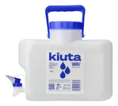 Kanister mit Absperrhahn 5L H24xB10,5xT27,6 passend für Kühlschränke