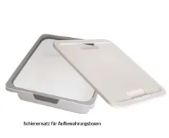 KisKreo Schienensatz, für KisKreo Boxen, 2 St.