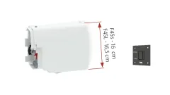 Kit Compact F45S Polar White 12V - Rechtslenker