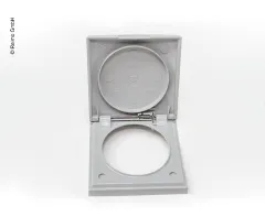 Klappdeck.Rahmen grau glä