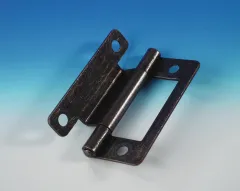 Klappenscharnier 50mm gekröpft, vernickel 4er Pack