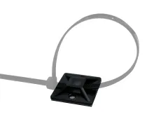 Klebesockel für Kabelbinder - 50er Pack