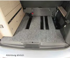 Kofferraum Teppich mit Schienen, Citroen Campster, anthrazit