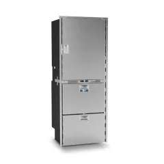 Kühl- und Gefrierschränke mit Schublade aus Edelstahl Reihe DRW