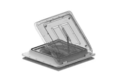 Kurbeldachhaube Turbo-Vent mit 12 Volt Ventilator 40x40cm