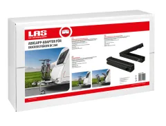 LAS Adapter für Fahrradträger BC260 Deichselträger, schwarz