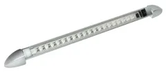 LED 12Volt Linienleuchte Mini, 18 SMD LED, 270° schwenkbar, grau-silber