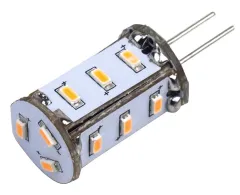 LED Leuchtmittel G4, 1W, 82 Lumen, 15x warmweiße SMD