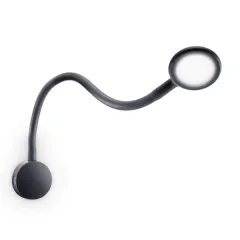 LED-Schwanenhalsleuchte mit 2-fach USB: 1x1A + 1x2A
