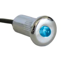 LED Spot Einbau mini, DM 15mm, 0,2W, blau