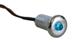 LED Spot Einbau mini, DM 15mm, 0,2W, blau