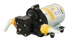 LILIE Soft Serie Pumpe WeißGELB mit Bypass-Steuerung 2,1 bar, 11,3l/min