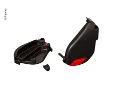 linke Gehäuseabdeckung F35 Black