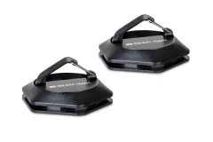 Magnet-Clip für Leuchten, Ø7cm H3cm, schwarz, mit Haken