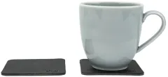 Magnet-Henkeltasse Porzellan 300ml, mit Untersetzer, H9cm, Ø8,5 cm