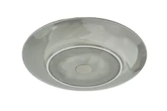 Magnet-Teller 2 Stück, ash, Porzellan, H2,0cm, Ø23cm