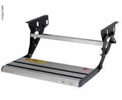 Manuelle Trittstufe, Alu mit Antirutsch-Gummi