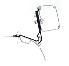 Markisenadapter für Thule Wandmarkisen TO 3200