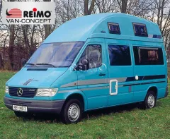 Mercedes Sprinter Hochdach, VW LT mittlerer Radstand Ergoline, weiß, ab BJ 97