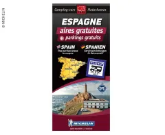 Michelin Stellplatzkarte kostenlose Stellplätze in Spanien