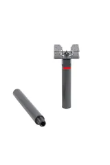 Modulare Tischsäule,teilbar in 3Höhen,709/466/331mm, anthrazit