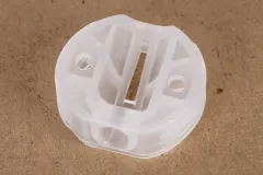 Möbelverbinder Ø22,8mm transparent
