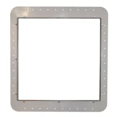 Montagerahmen - 25-42 mm, für Mini Heki, cremeweiß