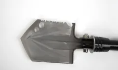 Multifunktions-Schaufel mit Säge- u. Schneideblatt, Flaschenöffner