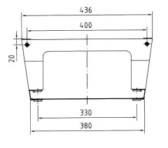 Niedriger Sitzkasten Fiat Ducato Typ 230, Peugeot Boxer, Citroen Jumper