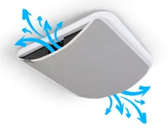 NiteAir 50 x 50 - Dachlüftungsblende für Dachhauben / Dachlüfter