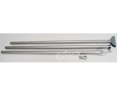 Orkanstütze Stahl 170-250 cm / Ø28/25cm