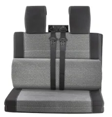 Polstersets für Smart Seat. Sitzpolster (nicht ausziehbar) mit 2-teiligem Kopfstützbezug