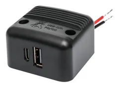 Power USB Aufbau-Doppelsteckdosen PD/QC