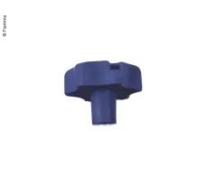 Rändelschraube Carry Bike blau