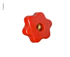 Rändelschraube für Carry Bike M6 rot