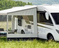 Rain-Blocker G2 Side Caravan, Auszug 2,5m; Anbauhöhe 2,35-2,54m