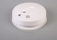 Rauchmelder mit Batteriebetrieb. Alarm als Ton- und Lichtsignal