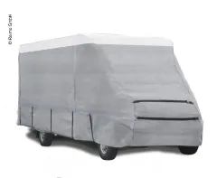 Reisemobil Schutzhülle L600cm B240cm H270cm, grau, TYVEK