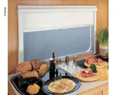 REMIS - Kassettenrollo REMIflair 1400x800mm grau