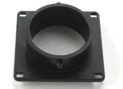 Rohrleitungsteil 150mm, schwarz