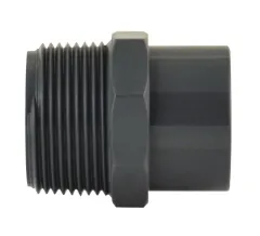 Rohrverbinder 40/32mm gerade m. Außengewinde 1¼