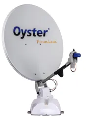 Sat-Anlage Oyster 85 SKEW Premium Base mit Steuereinheit über TV