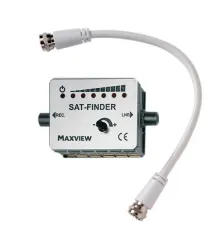 SAT-Finder mit 3 Leuchtdioden-Anzeige